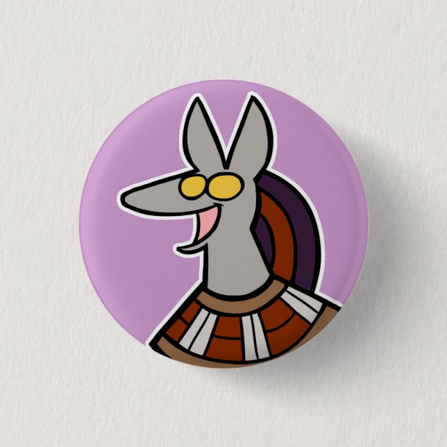 Deity :: Wepwawet 3 Cm Round Badge (Front)