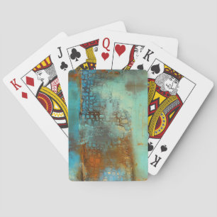 Deja Blue Playing Cards