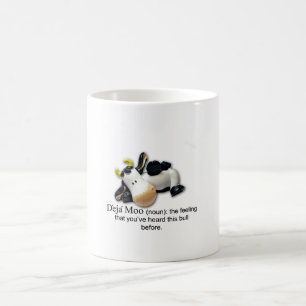 Deja Moo Bull Comic Coffee Mug
