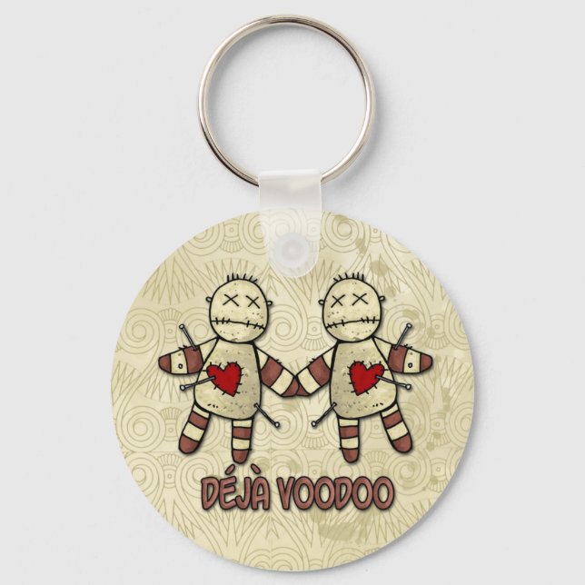 deja voodoo key ring (Front)