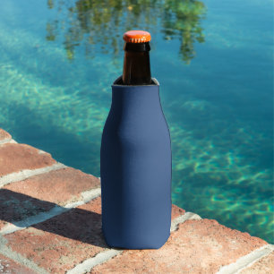Deja Vu Blue Spring Season Solid Colour Bottle Cooler