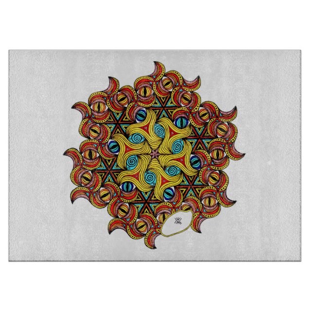 "Deja Vu" Cutting Board (Front)