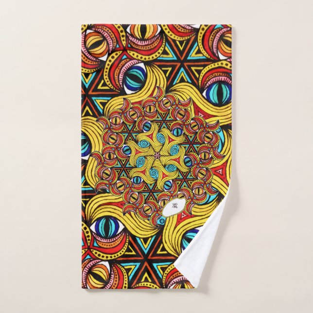 "Deja Vu" Hand Towel (Hand Towel)