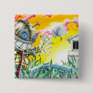 Deja Vudoo - Cute Colourful Pin Cushion Doll Art