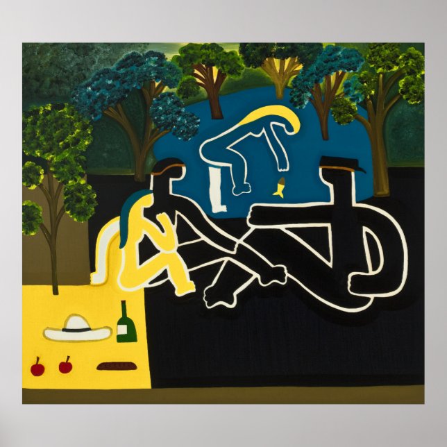 Dejeuner sur l'herbe poster (Front)