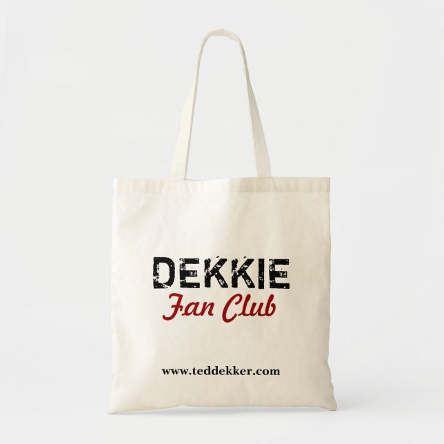 DEKKIE fan club (bag) Tote Bag (Front)