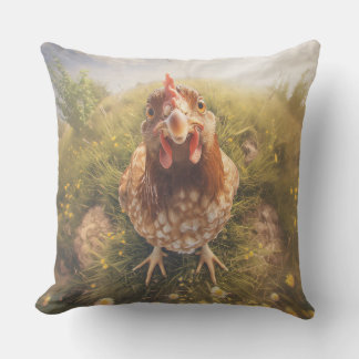 Dekokissen Chicken: Look at you Cushion