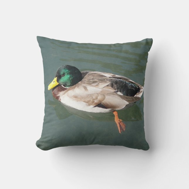 Dekokissen entspannte Ente Cushion (Front)