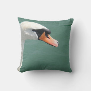 Dekokissen "look like a swan" cushion