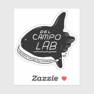 del Campo Lab Talking Mola Sticker
