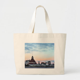 Del Coronado Sunset Large Tote Bag
