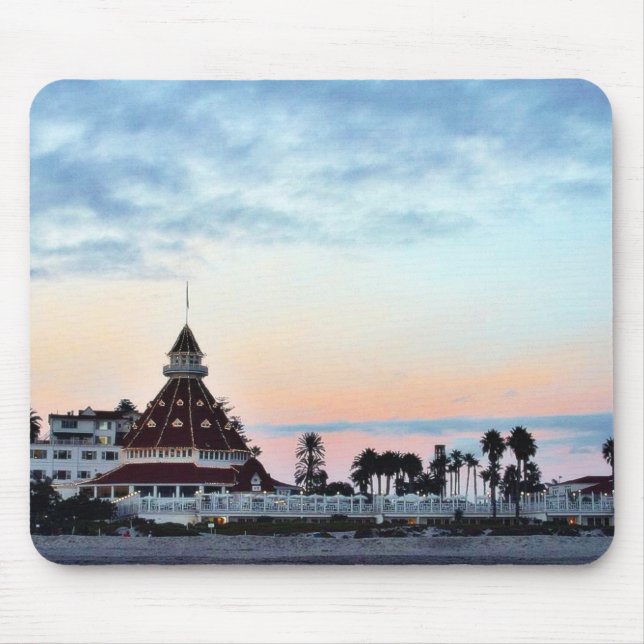 Del Coronado Sunset Mouse Pad (Front)