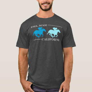 Del Mar California Horse Racing Long Sleeve  T-Shirt