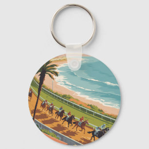 Del Mar California Key Ring