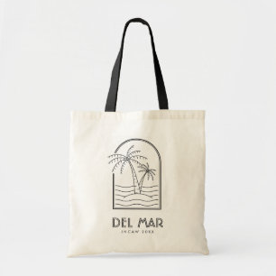 Del Mar Trade Show Event Conference Welcome Tote Bag