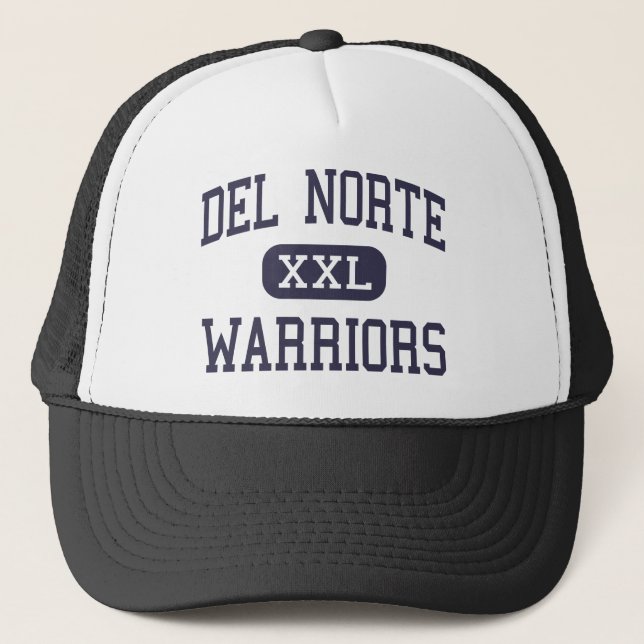 Del Norte - Warriors - High - Crescent City Trucker Hat (Front)