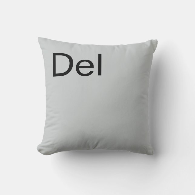 Del Pillow (Front)