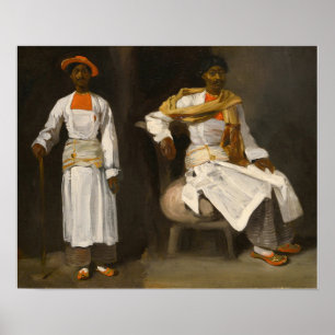 Delacroix - Costumes Poster