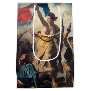 Delacroix - Liberty Leading The People Close-up Medium Gift Bag