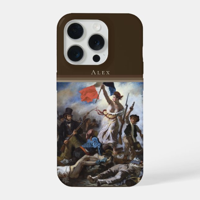 Delacroix – Liberty Leading the People Custom iPhone Case (Back)