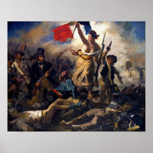 Delacroix - Liberty Leading the People Poster