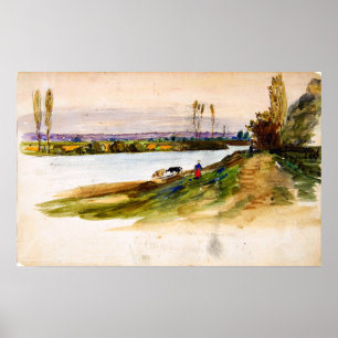 Delacroix - Sketchbook France And Environs Poster