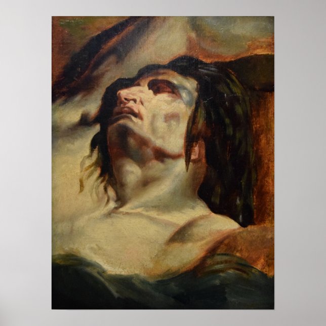 Delacroix - Study For Dante And Virgil Poster (Front)