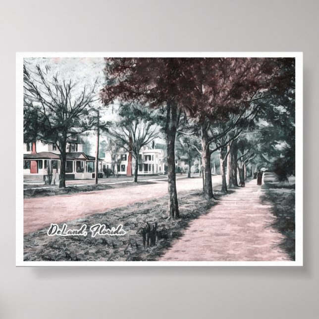 DELAND FLORIDA POSTER (Front)