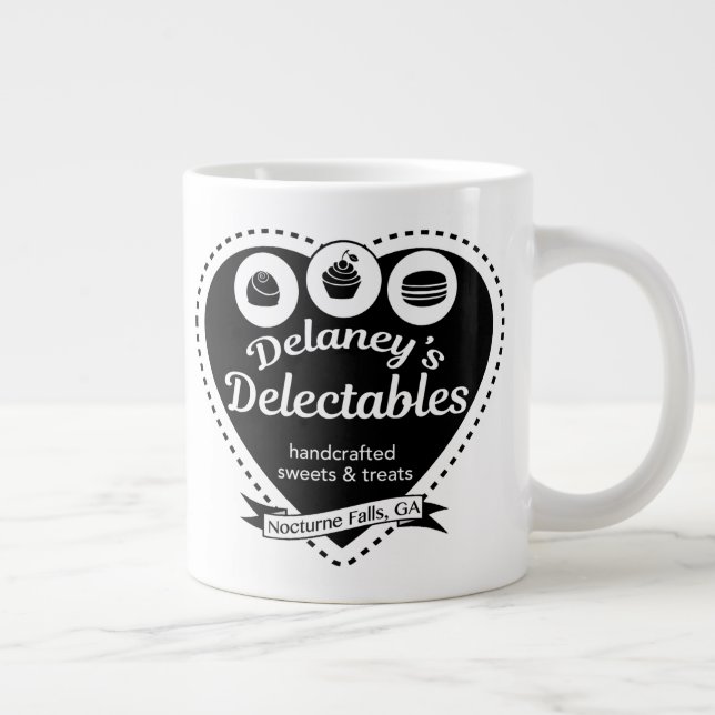 Delaney's Delectables Jumbo Mug (Right)