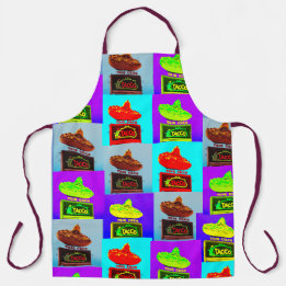 Delantales para locos #9 "Sombrero Taco" Apron