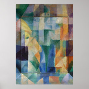 Delaunay Claasical Abstract Art Painting Windows Poster