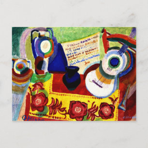 Delaunay - Portuguese Still Life Postcard