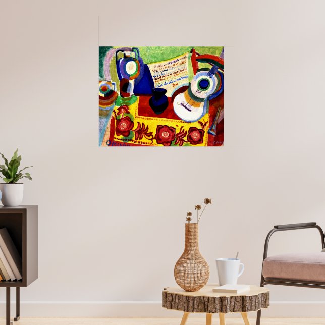 Delaunay - Portuguese Still Life Poster (Living Room 3)