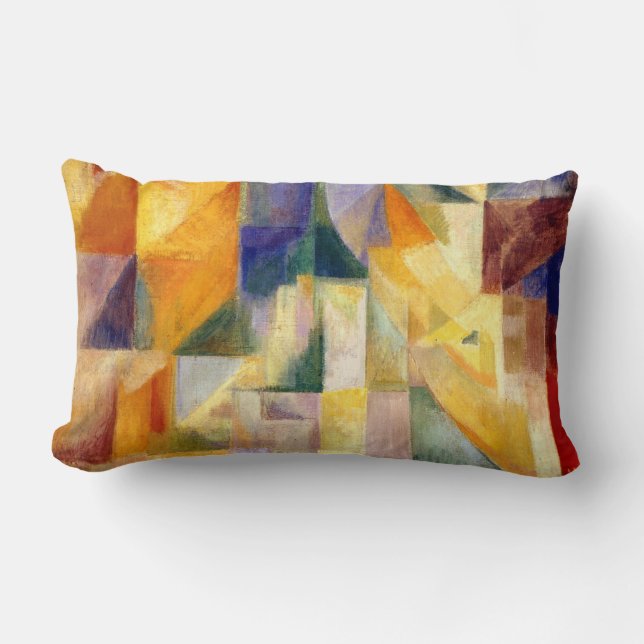 Delaunay - Simultaneous Windows  Lumbar Cushion (Front)