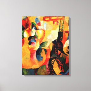 Delaunay - Sun, Tower, Aeroplane Canvas Print