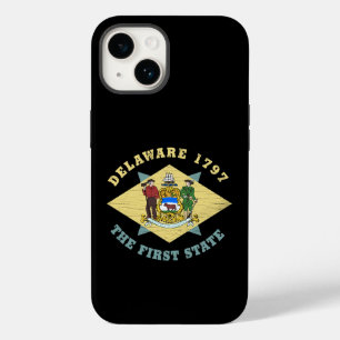 DELAWARE 1797 THE FIRST STATE FLAG Case-Mate iPhone 14 CASE