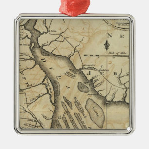 Delaware 2 metal tree decoration