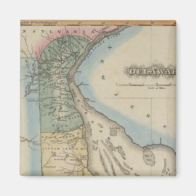 Delaware 6 magnet (Front)