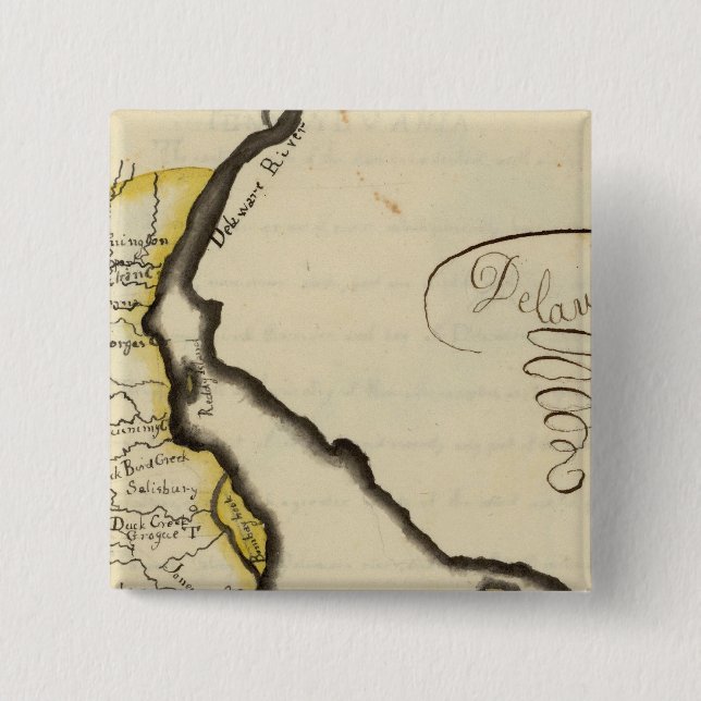 Delaware 7 15 cm square badge (Front)