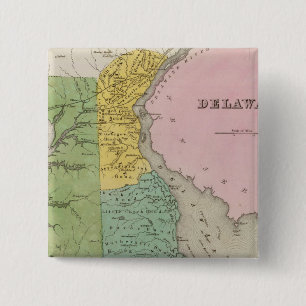 Delaware 7 15 cm square badge