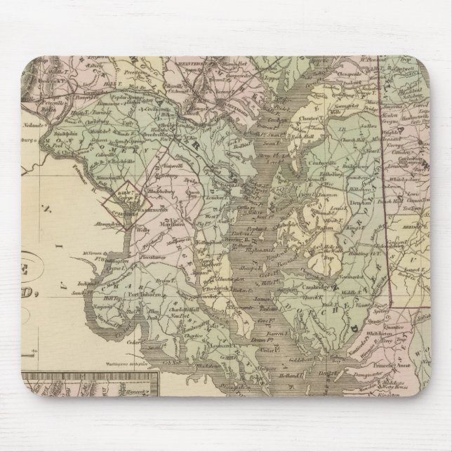 Delaware and Maryland 2 Mouse Pad (Front)