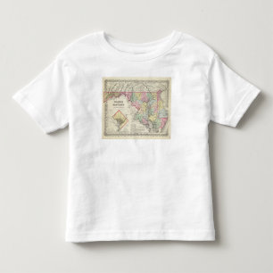 Delaware And Maryland with District of Columbia Toddler T-Shirt
