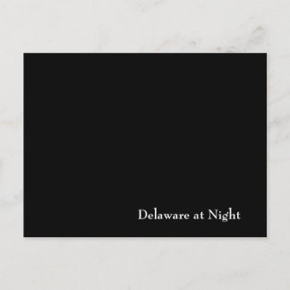 Delaware at Night Postcard