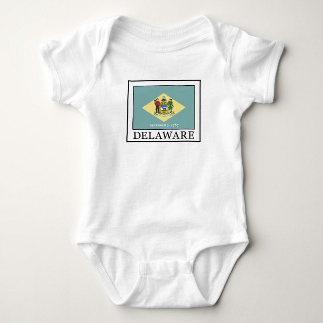 Delaware Baby Bodysuit (Front)