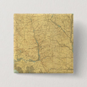 Delaware Bay, New Jersey 15 Cm Square Badge