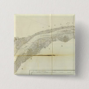 Delaware Bay, River 3 15 Cm Square Badge