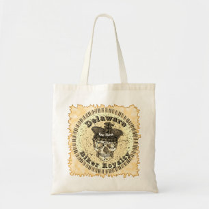 Delaware Biker  Tote Bag