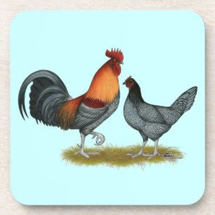 Delaware Blue Hen Coaster