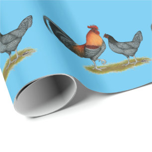 Delaware Blue Hen Wrapping Paper
