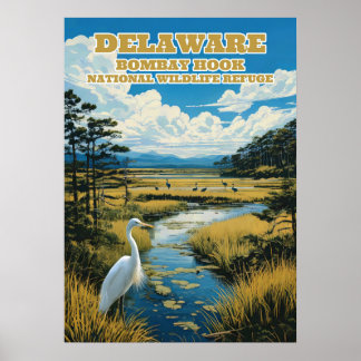Delaware Bombay Hook V02 Poster